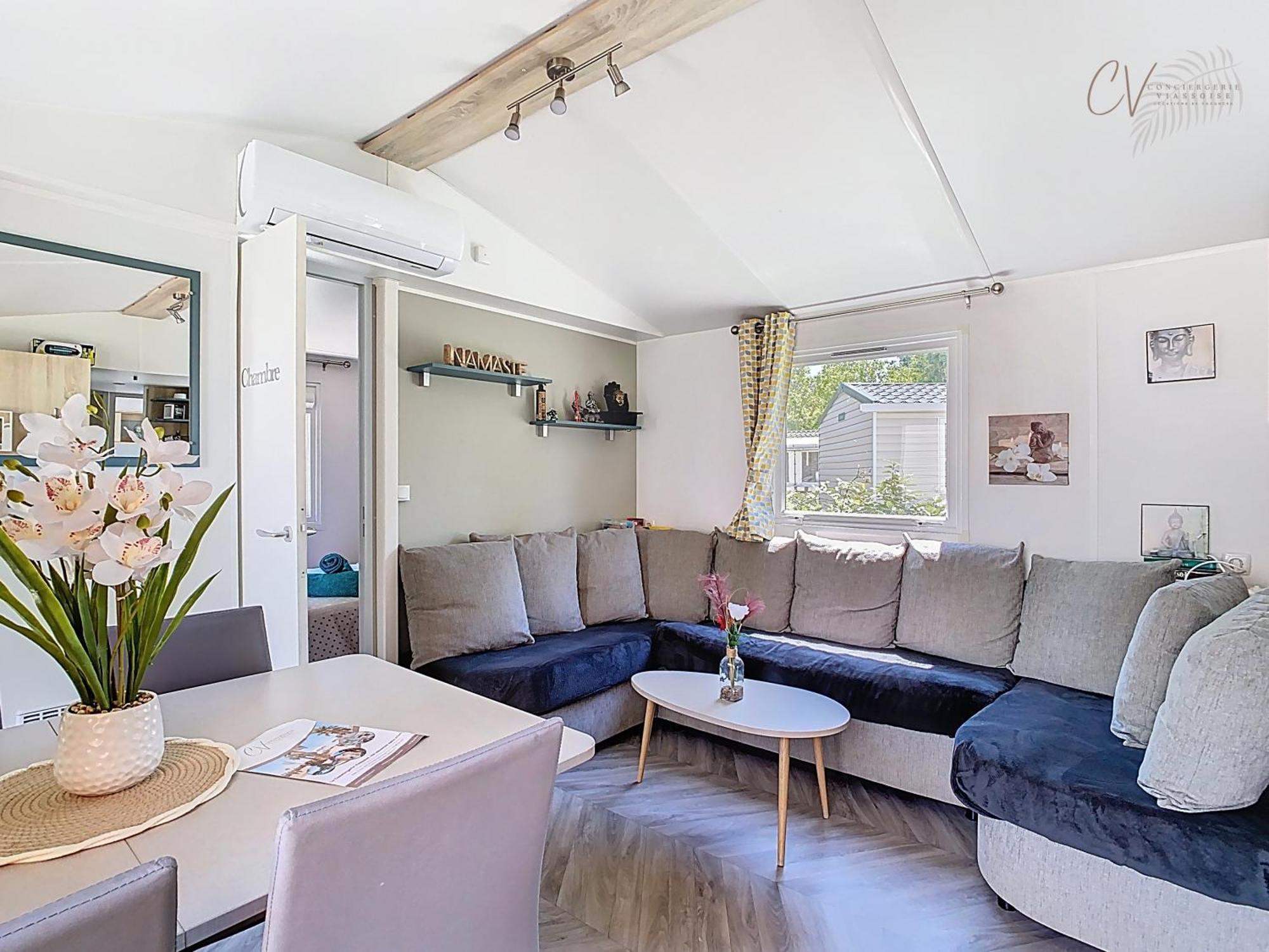 Mobil-Home Ja 68 A Vias - La Carabasse - Camping Siblu Avec Piscine Экстерьер фото